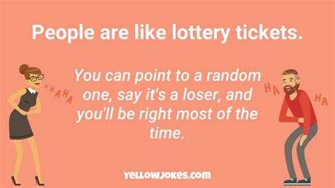 lottery jokes one liners